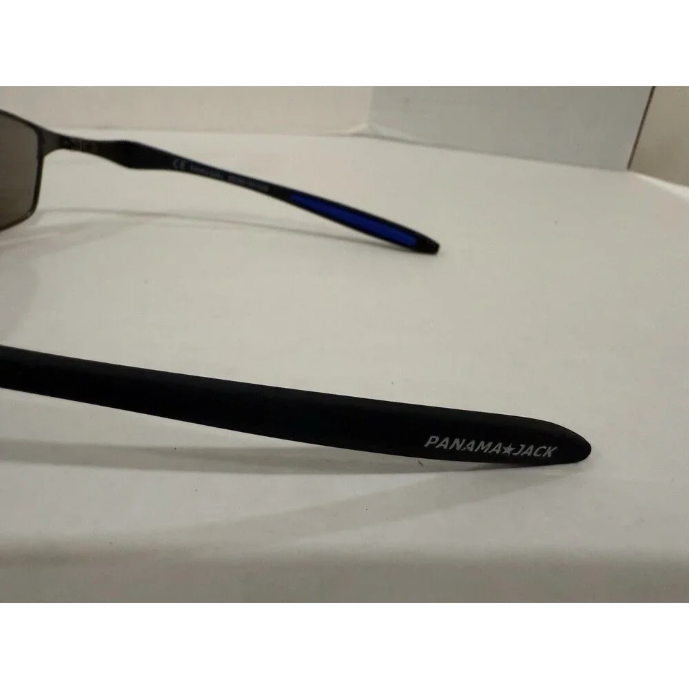 Panama Jack‎ Out Island Sunglasses For Men Aviator Gunmetal, 100% UVA Protection